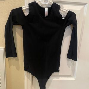 Commando ballet cold shoulder bodysuit